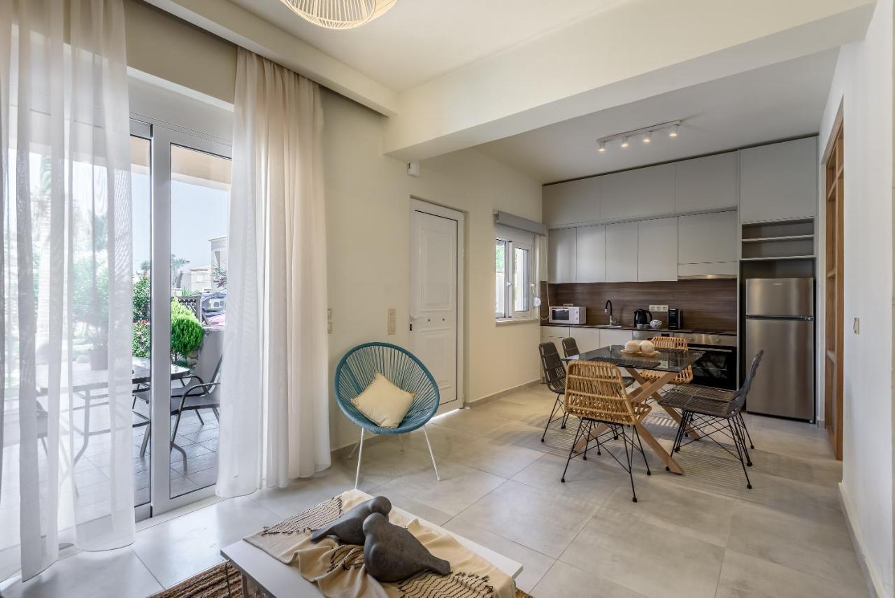 Azure Beach Villas Kíssamos Dış mekan fotoğraf