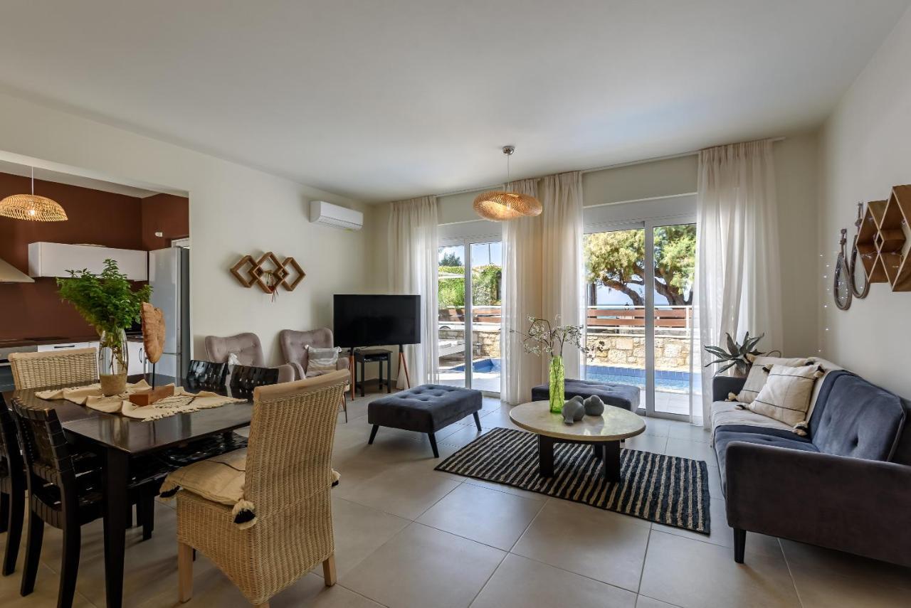 Azure Beach Villas Kíssamos Dış mekan fotoğraf