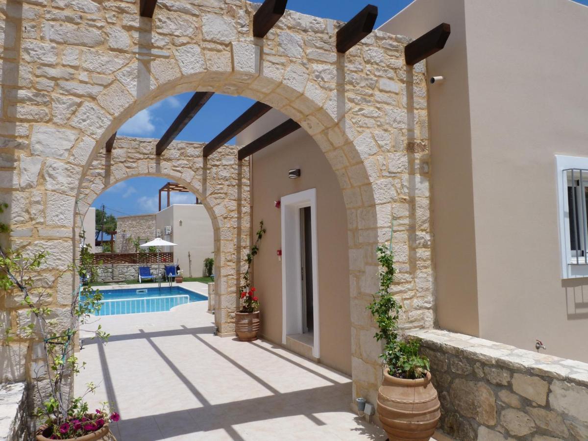 Azure Beach Villas Kíssamos Dış mekan fotoğraf