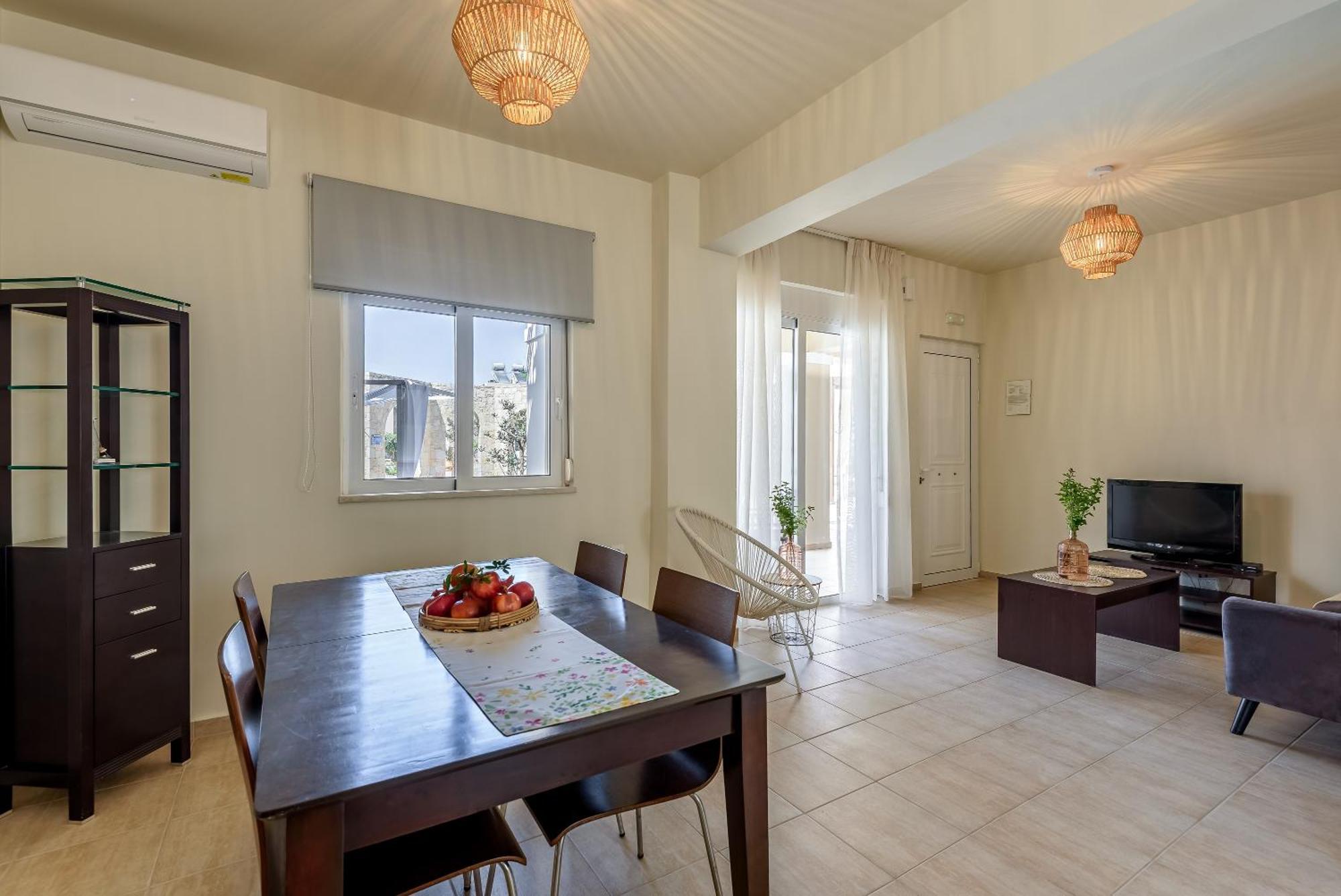 Azure Beach Villas Kíssamos Dış mekan fotoğraf